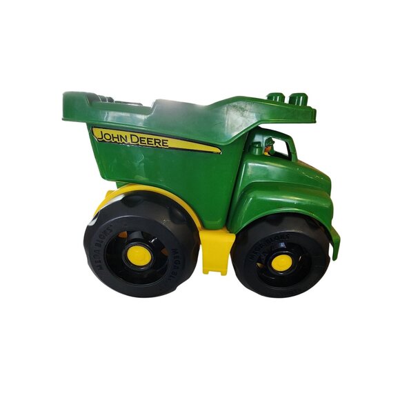 John Deere 21" Mega Bloks Dump Truck Toy For Kids - Picture 3 of 5
